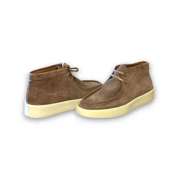 BOSS Clay Desert Boots Men\'s Medium Beige Suede Chukka US 8 (UK 7 EU 41) RT $250 BOSS - Suede desert boots with rubber sole - Beige main image 4
